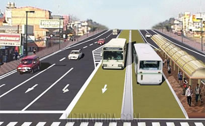 Design of the 1st BRT Corridor for the Metropolitan Area of Asunción – Paraguay