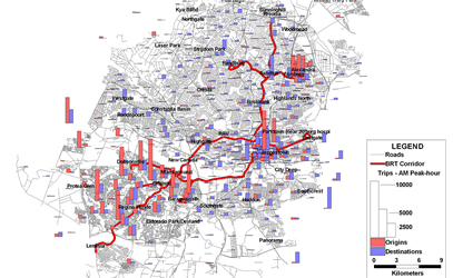 Plano Operacional e Modelagem Financeira do BRT Rea Vaya (Fase 1b e Fase 2) para Johanesburgo – África do Sul
